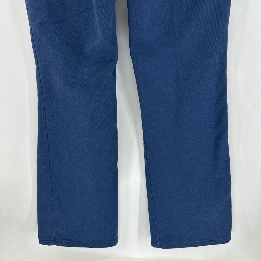 RARE VINTAGE 1970s DICKIES Carpenter Pant Dark Blue - Picture 9 of 13